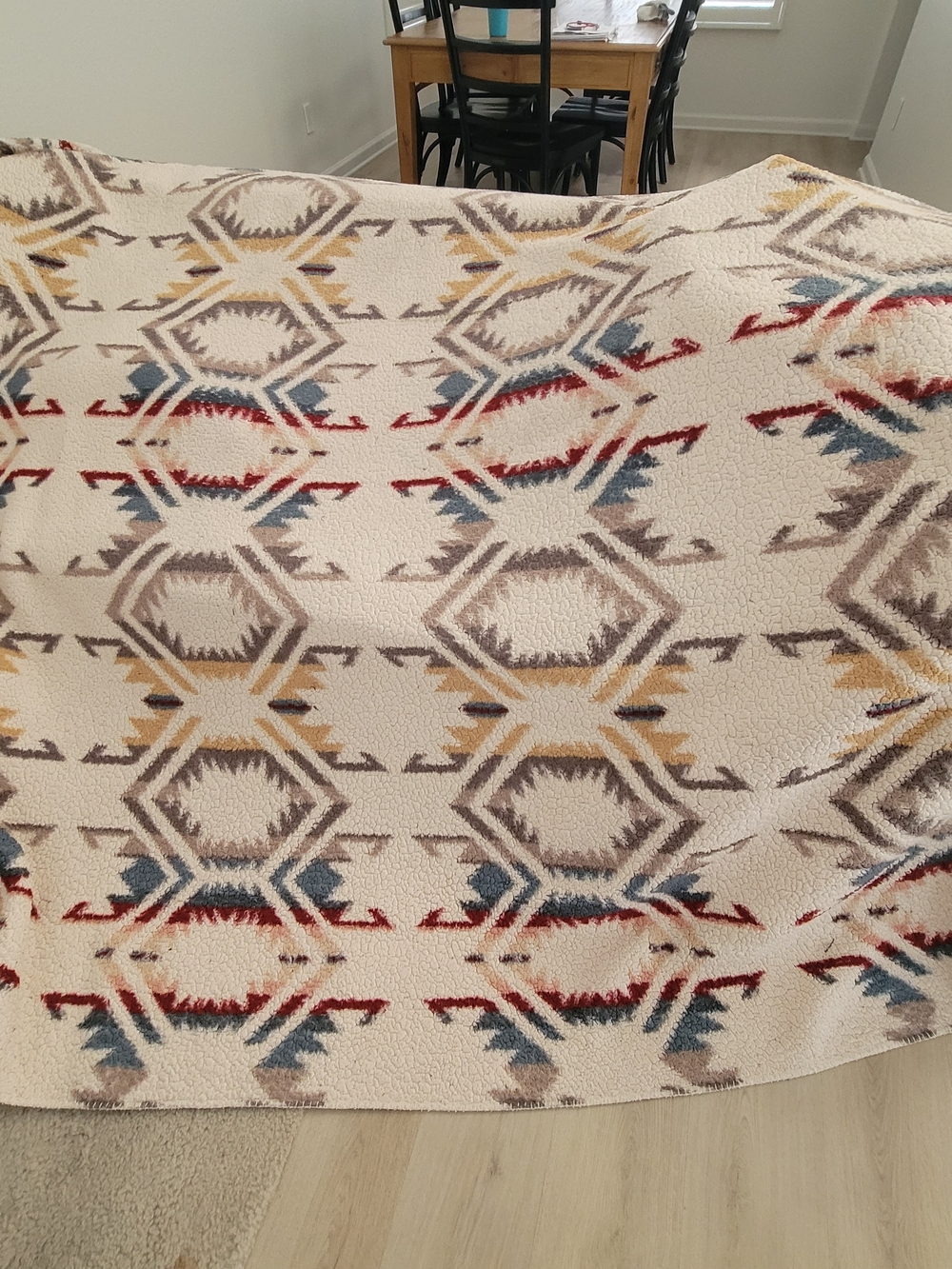 Pendleton White Sands Sherpa Fleece Blanket